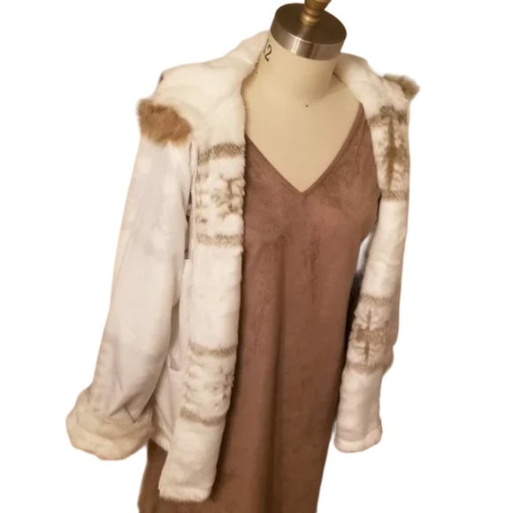 NWOT | Domini International | Faux Fur | Hooded | Reversible | Jacket | Size: XL - Picture 8 of 16